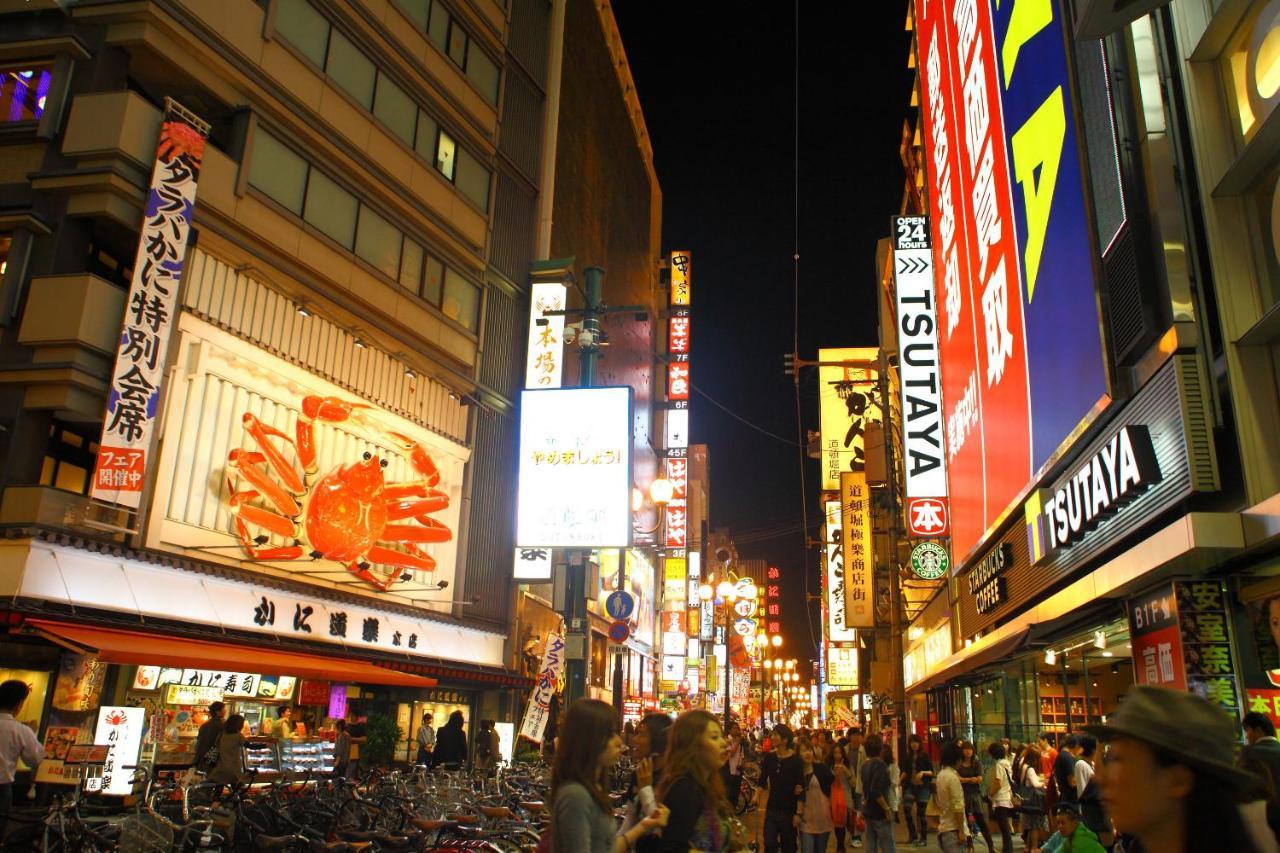 אוסקה Hotel Amaterrace Nippombashi-Higashi מראה חיצוני תמונה